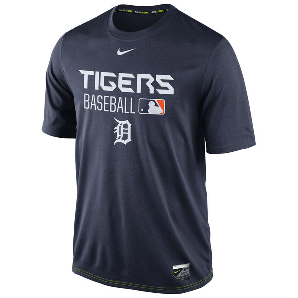 MLB Men Detroit Tigers Nike Legend Team Issue Performance TShirt  Navy
